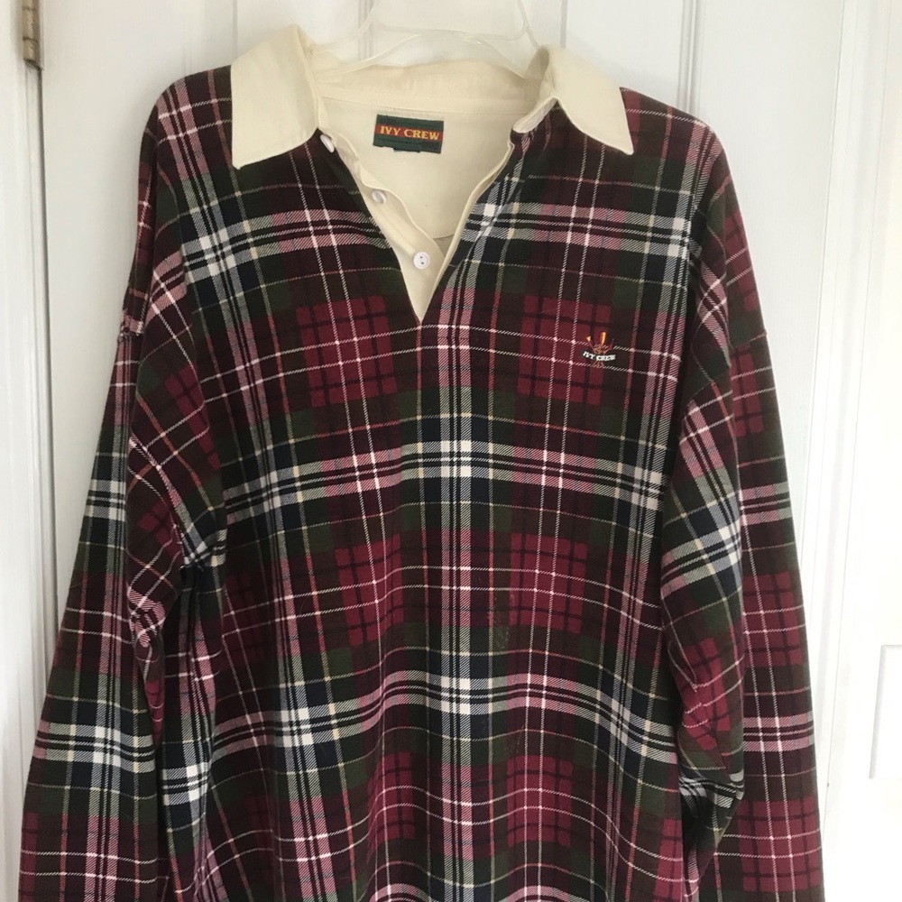 Ivy Crew Men’s Plaid XL Shirt